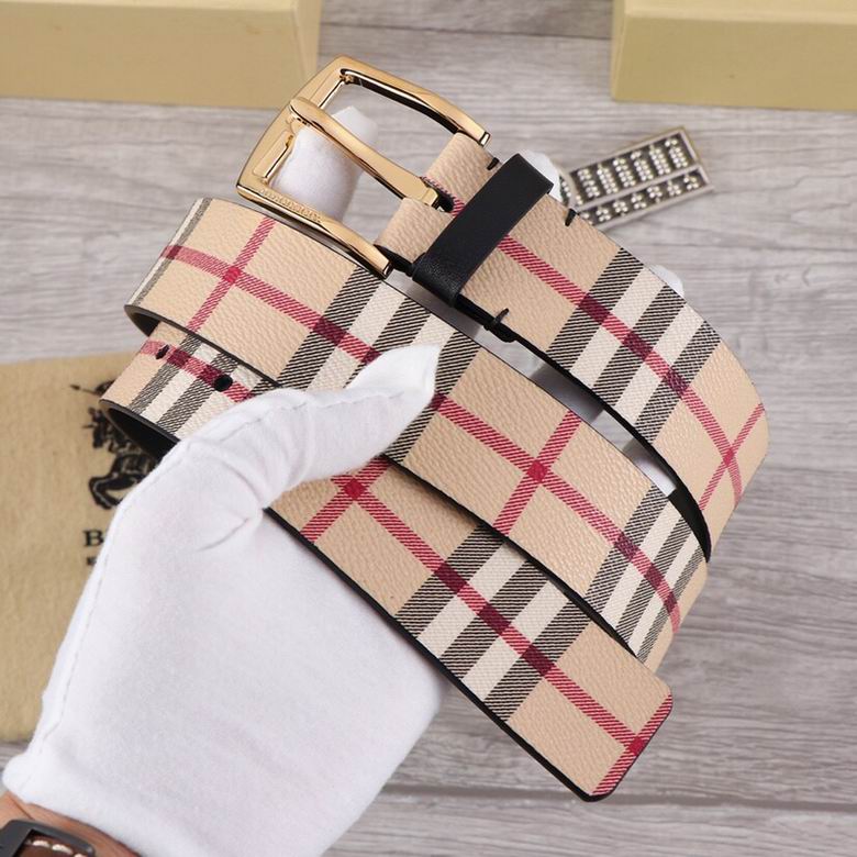 Burberry Belt 34mmX95-125CM 7d65